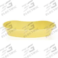 MEDLINE Emesis Basin: Polypropylene, 16.907 oz Capacity, 4 in Overall Dia, 1 3/4 in Overall Ht, Gold (MPN 4224). Key specifications — Color: Gold; Brand: MEDLINE; Material: Polypropylene.