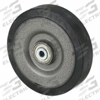 APPROVED VENDOR Caster Wheel: 7 7/8 in Wheel Dia., 2 in Wheel Wd, Rubber, 1,320 lb Load Rating, Gray (MPN SE 200/20K-BB0.5). Key specifications — Wheel Core Material: Steel; Wheel/Tread Color: Gray; Brand: APPROVED VENDOR.