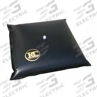 JUSTRITE Drain Cover Seal: 66 in L x 42 in W, 54 in L x 30 in W Max Drain Size, Black, 1 in Thick (MPN 28472). Key specifications — Material: PVC Coated Fabric; Brand: JUSTRITE.