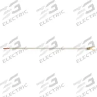IDEAL Pigtail Connector: Copper, White, Grounding Devices, 8 in Overall Lg (MPN 30-3470). Key specifications — For Product Type: Grounding Devices; Brand: IDEAL; Accessory Type: Non-Grounding Pigtail; Color: White; Material: Copper.