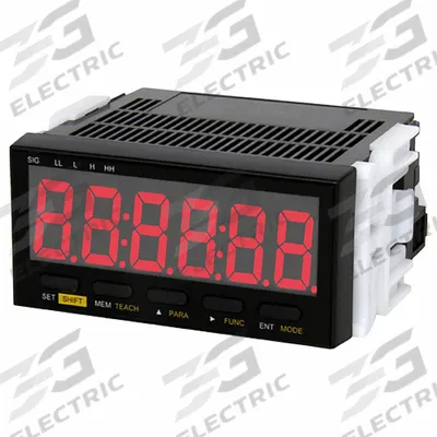 SHIMPO Panel Meter: 0.4 RPM Min RPM, 999,999 RPM Max RPM, ± 0.008%± 1 digit RPM Accuracy - Panel Mount Tachometers