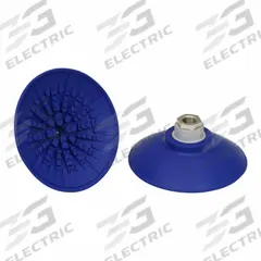 SCHMALZ Vacuum Pad Assembly: Flat, G1/4 in, 110 mm Pad Dia, NBR, Blue, 60 A, 41 mm Pad Ht, SAF (MPN 10.01.01.10691). Key specifications — attr1019101: 10.01.01.10691; attr1019103: SCHMALZ; attr1019107: 60 A.