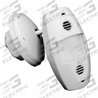 LEVITON Occupancy Sensor: Fluorescent/Incandescent, Passive Infrared (PIR)/Ultrasonic, Occupancy (MPN ODW12-MDW). Key specifications — Communication Method: Hard Wired; Operating Voltage: 120/230/277V AC; Brand: LEVITON; Load Rating @ 120V AC: 15A (Incandescent, Electronic, Magnetic Fluorescent Ballast, 3/4 HP Motor); Sensor Brand: Leviton.