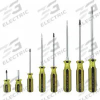 STANLEY Magnetized Tip Screwdriver Set: 1-10 Pieces, 8 Pieces, Phillips/Slotted Tip, Cushion Grip (MPN 66-158-A). Key specifications — attr1205274: STANLEY; attr1205269: 1/4 in.