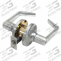 TELL MANUFACTURING Door Lever Lockset: Classroom Lever Locksets, Chrome (MPN L1070-26D). Key specifications — Ligature Resistance: Not Ligature-Resistant; Brand: TELL MANUFACTURING; Lockset Function ANSI Code: F84; Visual Indicator Message: No Message; Lockset Style: Rose; Finish: Satin Chromium-Plated.