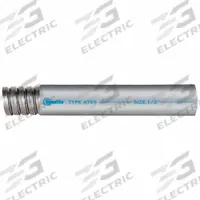 Conduit: 3/4 in Trade Size, Gray, 100 ft Nominal Lg, ATSS (MPN ATSS-12). Key specifications — Conduit Color: Gray; Brand: LIQUATITE; Series: ATSS.