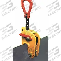 TRACTEL Plate Clamp: Plate Clamp, 6,614 lb Working Load Limit, Vertical & Horizontal, Auto, Auto (MPN 50318). Key specifications — Attachment Type: Load Ring with Chain; Brand: TRACTEL; Material: Steel.