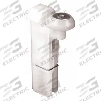 PRIME-LINE Roller Assembly: Roller Assembly, 2 3/8 in Overall Ht, 5/8 in Overall Lg, White, 1 PR (MPN B 543). Key specifications — Brand: PRIME-LINE; Finish: Unfinished; Product Type: Roller Assembly; Color: White.