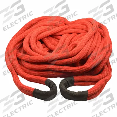 CATAPULT Recovery Rope: 20 ft Overall Lg, Nylon, Red, 43,333 lb Working Load Limit - Recovery Ropes