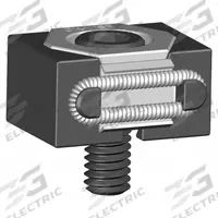MITEE-BITE Single Wedge Clamp: Stainless Steel, Smooth Face, 5/16"-18 Bolt (MPN 47103). Key specifications — Manufacturer Part Number: 47103; Brand: MITEE-BITE PRODUCTS INC.