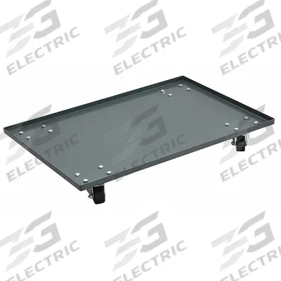 APPROVED VENDOR General Purpose Dolly: 500 lb, Steel Deck, Gray, (4) Swivel, Plastic - Storage Container Dollies