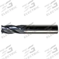 CLEVELAND Square End Mill: Carbide, AlTiN Coated, 4 Flute, 4 mm Mill Dia, 14 mm LOC, 50 mm OAL (MPN C98246)
