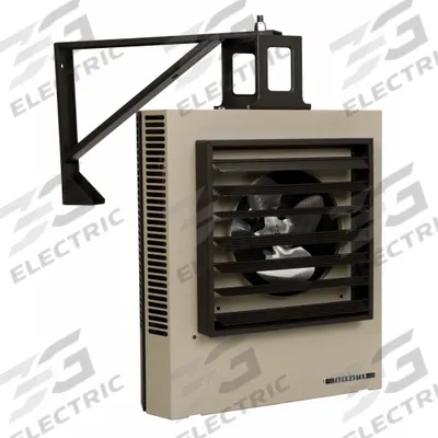 MARKEL Fan Forced Electric Unit Heater: 480 V AC, 3-Phase - Standard Suspended Electric Wall & Ceiling Unit Heaters
