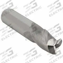 CLEVELAND Square End Mill: Carbide, 3 Flute, 1/2" Mill Dia, 1" LOC, 3" OAL (MPN C61684)