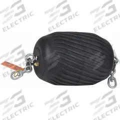 CHERNE Cleaning Ball: For 10 in – 14 in Pipe, Swivel Loop Tether, Textured Body Surface (MPN 254215). Key specifications — Plug Seal Material: Natural Rubber; Body Type: Textured Body.