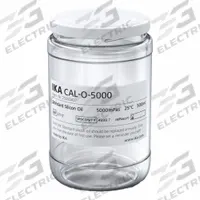 IKA Silicon Oil: 5,000 cps Viscosity, 500 mL Volume, Clear Glass, Jar, Liquid, 12 mo Shelf Life (MPN 25000437). Key specifications — Brand: IKA; Compatible Product Type: Viscometers.