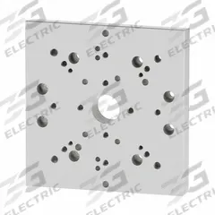 Tube Framing System Profiles: T-Slot Cobot Mounting Plate, 0.75 in H x 8 in W x 8 in L, Inch, Mobile (MPN 40002-CP). Key specifications — Brand: 80/20; Compatible with Manufacturer Part Number: Link 6; Mobility: Mobile; Product Type: T-Slot Cobot Mounting Plate; Compatible Series: 40 Series; Manufacturer Part Number: 40002-CP.