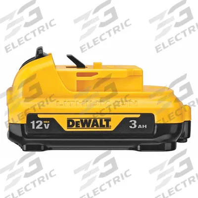 DEWALT Battery: 12V MAX*, 3 Ah, Battery Included - DEWALT Cordless Tool Batteries