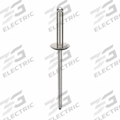 APPROVED VENDOR Blind Rivet,1 55/57" L,1/8" dia,PK500: Inch, 1 31/32 in Overall Lg, 21/32 in Body Lg - Large Flange Blind Rivets