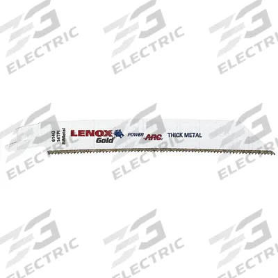 LENOX Reciprocating Saw Blade: 14 Teeth per Inch, 4 in Blade Lg, 0.04 in Blade Thick - Nail-Embedded-Wood-Cutting Blades