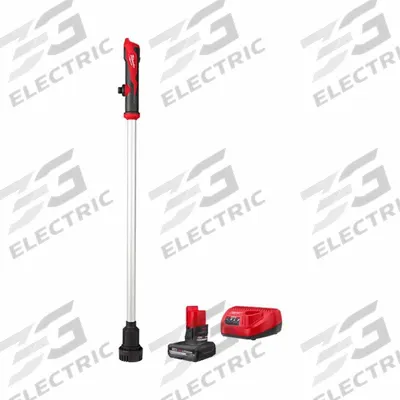 MILWAUKEE Cordless Transfer Pump Kit: 9 gpm Max. Flow Rate, 3/4 in Male GHT, 3 1/2 in Male - Stick-Style Cordless Dewatering Pumps