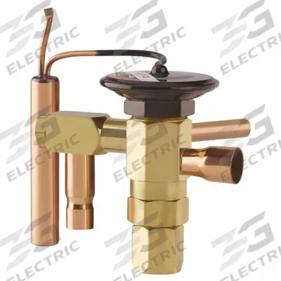 Parker Thermostatic Expansion Valve: C, For R-22 Refrigerant Type, Field Adj, 1/2 in Female - Thermostatic Expansion Valves