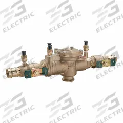 WATTS Reduced Pressure Zone Assembly: LF009, Std Configuration, Bronze, 1 in Pipe Size, Press (MPN 1 LF009M2-QT-PRESS). Key specifications — Shut-Off Valve Type: Ball Valve; Connection Type: Press.