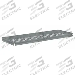 TENNSCO Shelf: 48 in x 12 in, 850 lb Load Capacity, Steel, 5 ga Decking, Gray, Shelf (MPN ZBES-4812W). Key specifications — Decking Material: Steel; Includes: (4) Beams; Decking Finish: Zinc Plated; Shelf Configuration: Single Straight; Color: Gray; Frame Material: Steel; Brand: TENNSCO; Frame Finish: Zinc Plated.