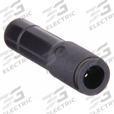 LEGRIS Push-Fit Adapter Fitting: 8 mm OD x 10 mm OD Size, Push-to-Connect x Push-to-Connect - Nylon & Nickel-Plated Brass Tube Fittings