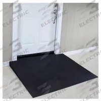 SAFERESIDENTIAL RAMPS Door Ramp: 41 in Lg, ADA Compliant, Black, Rubber (MPN SRR2350). Key specifications — Brand: SAFERESIDENTIAL RAMPS.