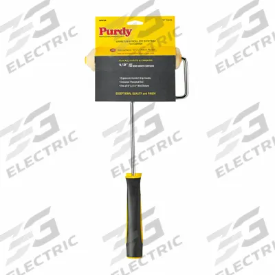 PURDY Paint Roller Kit: 6 1/2 in Roller Lg, 14 in Overall Lg - Standard Paint Cover & Frame Sets