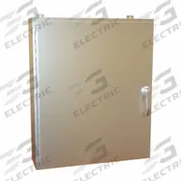 HAMMOND Electrical Enclosure: Stainless Steel, 36 in x 30 in x 8 in, NEMA 12/13/3R/4/4X, Solid Cover (MPN HW36308SSHK). Key specifications — Brand: HAMMOND; Closure Method: Handle; Enclosure Material: Stainless Steel.
