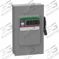 SCHNEIDER Safety Switch: Non-Fusible, 200 A, Three Phase, 600V AC/DC, Galvanized Steel (MPN VHU364R). Key specifications — attr867131: SCHNEIDER.