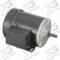 U.S. MOTORS Motor: Rigid Base Mount, Totally Enclosed Fan Cooled, 1/3 hp, 208-230/460V AC, 1,725 RPM (MPN T13S2A). Key specifications — Brand: U.S. MOTORS; Nameplate Voltage @ 60 Hz: 208-230/460V AC; Full Load Current @ 60 Hz: 1.3-1.3/0.6 A; Nameplate RPM @ 60 Hz: 1,725 RPM; Motor Enclosure: TEFC.