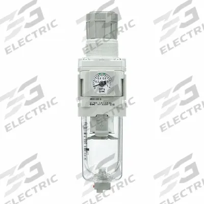 SMC Filter Regulator: AW-D Series, 3/8 in G, 5 micron, 0.85 MPa Max Op Pressure - SMC FRL Air Filter/Regulators