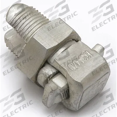 BURNDY Split-Bolt Connector: For Wire Size 4/0 AWG – 2 AWG, Aluminum Body Material - Split Bolts