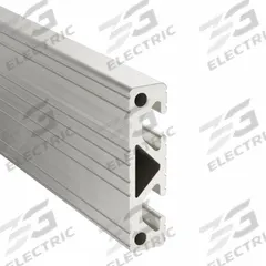 T-Slot Framing System: 10 Series, 10 ft Lg, 2 in x 1/2 in, Silver, Half-Double, Grooved, 2 Slots (MPN 2012-120). Key specifications — System of Measurement: Inch; Finish: Anodized; Product Type: T-Slot Profile; Material: Aluminum; Yield Strength: 35,000 psi; Manufacturer Part Number: 2012-120; Brand: 80/20.