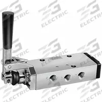 PARKER Manual Air Control Valve: 42, Four-Way / Two-Position, Lever, 3/8 in Female NPT, Aluminum, 42 (MPN 422CR021K). Key specifications — attr1084737: Aluminum; attr1084764: Manual Air Control Valve; attr1084778: Spool; attr1084767: 42; attr1084731: 422CR021K; attr1084739: PARKER; attr1084765: Spring Return; attr1084768: 42.