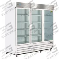 AMERICAN BIOTECH SUPPLY Lab Refrigerator: 72 cu ft, Upright, 1°C to 10°C, 34 in Overall Dp, 3 Doors (MPN ABT-HC-LS-72). Key specifications — Door Opening Style: Left and Right; Color: White; Alarm Type: Temperature; Manufacturer Part Number: ABT-HC-LS-72; Brand: AMERICAN BIOTECH SUPPLY; Product Type: Lab Refrigerator; Door Type: Swing Glass; Refrigerant Type: R-290.