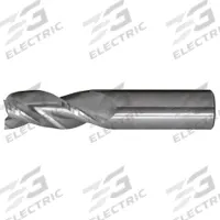 CLEVELAND Corner Radius End Mill: Carbide, 3 Flute, 1" Mill Dia, 3-1/2" LOC, 0.03" Rad, 6" OAL (MPN C72432)