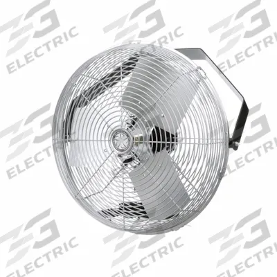 TPI INDUSTRIAL Circulating Fan: 24 in Blade Dia, 120V, 1/8 hp Motor HP, Ceiling/Wall Mount - Standard Industrial Wall-Mount Fans