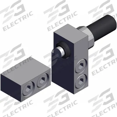SMC Stroke Adjuster: Mfr Part # MXS-AS8-X11, MXS Series - Stroke Adjusters for Slide Tables