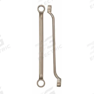 AMPCO Box End Wrench: Natural, 1 1/4 in_1 1/16 in Head Size, 19 1/4 in Overall Lg - SAE, Double End, 12-Point, Box End Nonsparking Wrenches