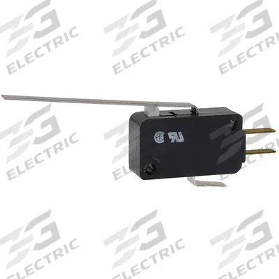 Honeywell Miniature Snap Action Switch: Lever Actuator, 1NO/1NC - Hinge Lever Snap-Action Switches