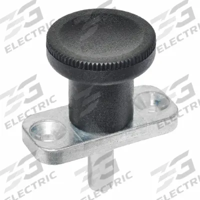 JW WINCO Indexing Plungers - Plate Mount: 8 mm Plunger Wd - Nonlocking Vertical-Mount Pull-Knob Indexing Plungers