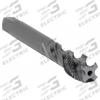 WIDIA GTD Spiral Flute Tap: M52x5 Metric, 6H, 5 Flute, Semi-Bottoming Chamfer (MPN VTSFT-TC6571)