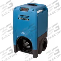 Portable Dehumidifier: LGR3500i, Water Damage Restoration, Low Grain Refrigerant, R-32. Key specifications — Includes Hour Meter: Hour Meter Included; Includes Air Filter: Air Filter Included; Includes Drain Hose: Drain Hose Included; Brand: DRI-EAZ.