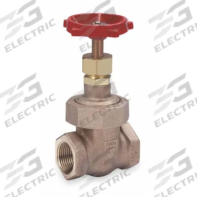 MILWAUKEE VALVE Gate Valve: 3/4 in, Bronze, Non-Rising, FNPT x FNPT - Non-Rising Stem Bronze General Purpose Gate Valves