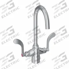 ELKAY Handle-Operated Faucet: Elkay®, Brass, Centerset, Deck, 1 Mounting Holes, 1.5 gpm Flow Rate (MPN LK500LGN05T4). Key specifications — Series: Elkay®; Brand: ELKAY.