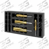 HOLEMAKER TECHNOLOGY Impact Tap Set: 4 Pc, 1/2"-13 UNC/1"-8 UNC/3/4"-10 UNC/5/8"-11 UNC, 6H (MPN 308050-SET2). Key specifications — attr1300563: 1/2 in Impact Tap; attr1300542: HOLEMAKER TECHNOLOGY.